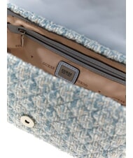 GUESS EVERLEE Mini sac bandoulière / sac porté épaule bleu brumeux multi - Sacs pour Femme - 3