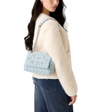 GUESS EVERLEE Mini sac bandoulière / sac porté épaule bleu brumeux multi - Sacs pour Femme - 4