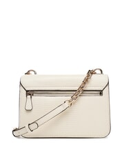 GUESS SALINGE Mini sac bandouli&egrave;re OFFWHITE - Sacs pour Femme - 2