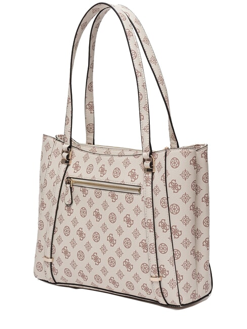 DARYNA sac &agrave; bandouli&egrave;re logo cr&egrave;me - Sacs pour Femme