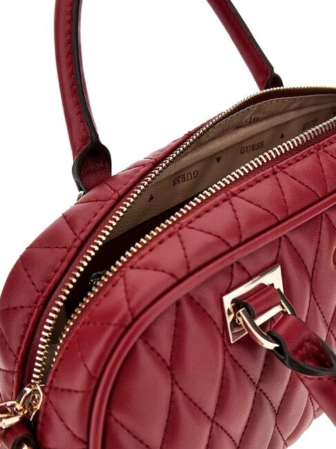 VALLA Sac &agrave; main avec bandouli&egrave;re ROUGE - Sacs pour Femme