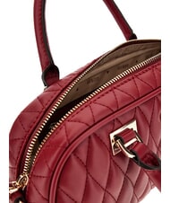 GUESS VALLA Sac &agrave; main avec bandouli&egrave;re ROUGE - Sacs pour Femme - 4