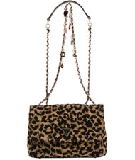 GUESS GIULLY sac à main à imprimé animal léopard - Sacs pour Femme - 4