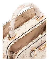 GUESS SILIA Micro sac à main, avec bandoulière logo vanille - Sacs pour Femme - 4