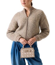 GUESS SILIA Micro sac &agrave; main, avec bandouli&egrave;re logo des biscuits - Sacs pour Femme - 5