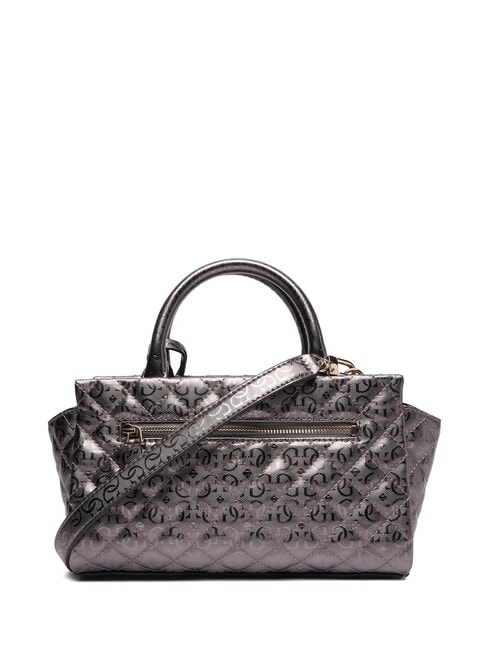 IDRA Sac &agrave; main avec bandouli&egrave;re &eacute;tain - Sacs pour Femme