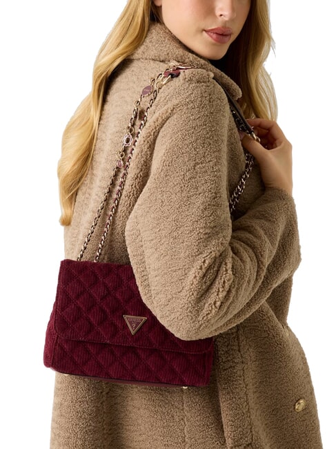 GIULLY Sac bandouli&egrave;re / sac port&eacute; travers ROUGE - Sacs pour Femme