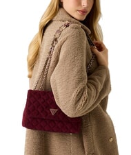 GUESS GIULLY Sac bandouli&egrave;re / sac port&eacute; travers ROUGE - Sacs pour Femme - 4