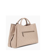 GUESS PHOEBE Sac &agrave; main avec bandouli&egrave;re logo simplement taupe - Sacs pour Femme - 2