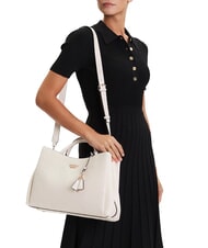 GUESS PHOEBE Sac &agrave; main avec bandouli&egrave;re logo blanc cass&eacute; - Sacs pour Femme - 5