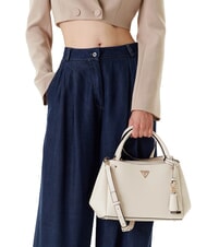 GUESS TALENT Sac &agrave; bandouli&egrave;re OFFWHITE - Sacs pour Femme - 4