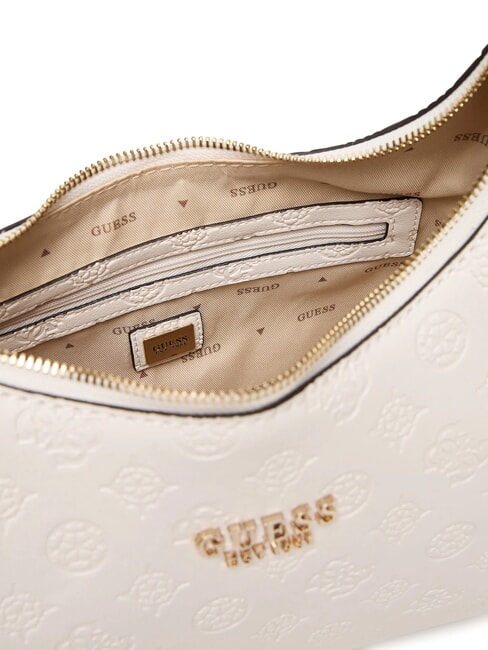 PHOEBE Sac &agrave; bandouli&egrave;re logo blanc cass&eacute; - Sacs pour Femme