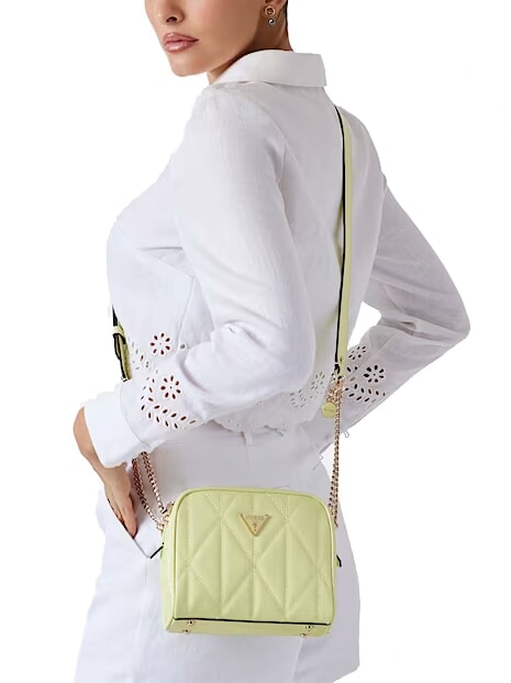 ALDINA Mini sac bandouli&egrave;re citrons - Sacs pour Femme