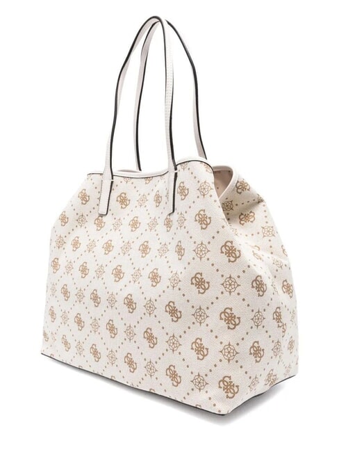 NEDA sac bandoulière logo blanc cassé - Sacs pour Femme