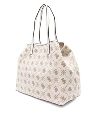 GUESS NEDA sac bandoulière logo blanc cassé - Sacs pour Femme - 2