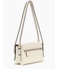 GUESS LEFIA Sac &agrave; bandouli&egrave;re avec rabat OFFWHITE - Sacs pour Femme - 2