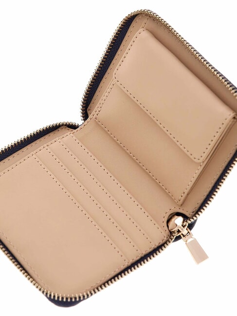 LAUREL 2 Petit portefeuille zipp&eacute; minuit - Portefeuilles Femme