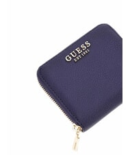 GUESS LAUREL 2 Petit portefeuille zipp&eacute; minuit - Portefeuilles Femme - 3