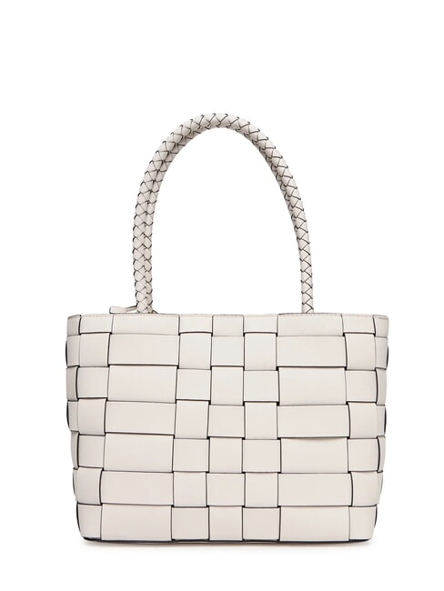 MAYLEE Sac de courses tiss&eacute; OFFWHITE - Sacs pour Femme