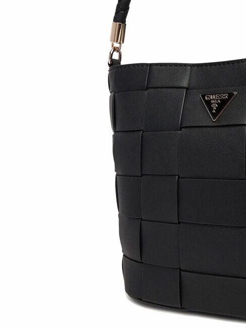 MAYLEE Mini sac bandouli&egrave;re seau NOIR - Sacs pour Femme