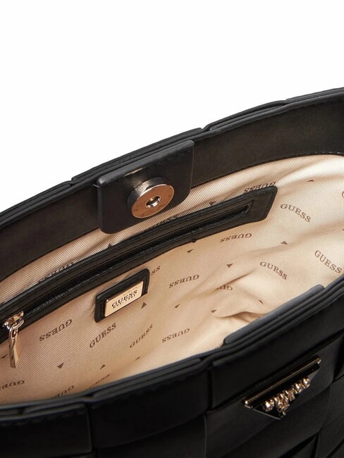 MAYLEE Mini sac bandouli&egrave;re seau NOIR - Sacs pour Femme