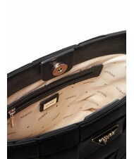 GUESS MAYLEE Mini sac bandouli&egrave;re seau NOIR - Sacs pour Femme - 6