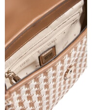 GUESS MIREMA  Sac à main avec bandoulière chameau multi - Sacs pour Femme - 4
