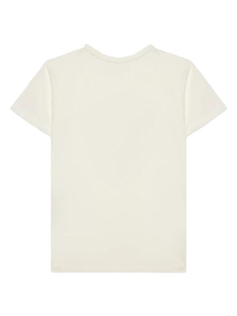 KIDS T-shirt &agrave; manches courtes avec strass sel blanc - Tee-shirt enfant