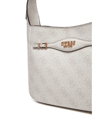GUESS KATYA sac bandouli&egrave;re logo blanc - Sacs pour Femme - 3