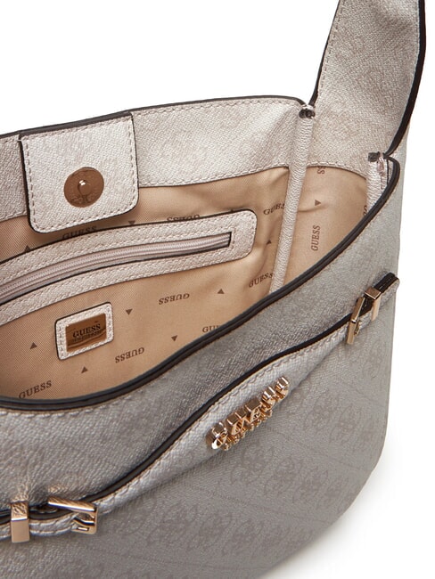 KATYA sac bandouli&egrave;re logo blanc - Sacs pour Femme