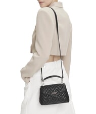 GUESS MELISANDRA Mini sac &agrave; main avec bandouli&egrave;re NOIR - Sacs pour Femme - 5