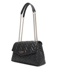 GUESS MELISANDRA Sac bandoulière / sac porté travers NOIR - Sacs pour Femme - 4