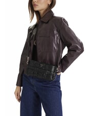 GUESS MARION Mini sac bandouli&egrave;re NOIR - Sacs pour Femme - 5