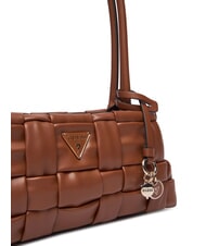GUESS MARION sac bandoulière COGNAC - Sacs pour Femme - 3