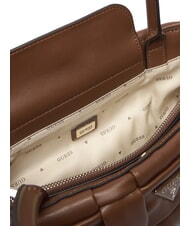 GUESS MARION sac bandoulière COGNAC - Sacs pour Femme - 6