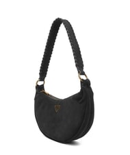GUESS AMITA Sac bandouli&egrave;re en cuir NOIR - Sacs pour Femme - 2