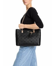 GUESS TISHA sac bandoulière logo de minuit - Sacs pour Femme - 4