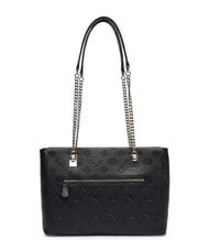 GUESS TISHA sac bandoulière logo noir - Sacs pour Femme - 4