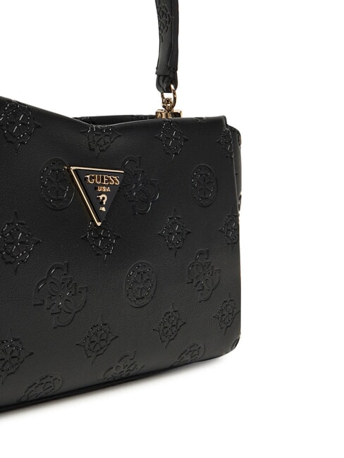 TISHA Sac à main avec bandoulière logo noir - Sacs pour Femme