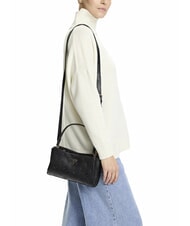 GUESS TISHA Sac à main avec bandoulière logo noir - Sacs pour Femme - 6