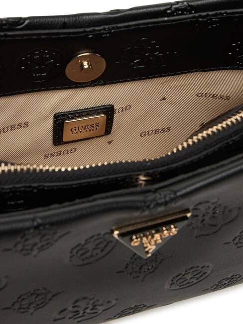 TISHA Sac à main avec bandoulière logo noir - Sacs pour Femme