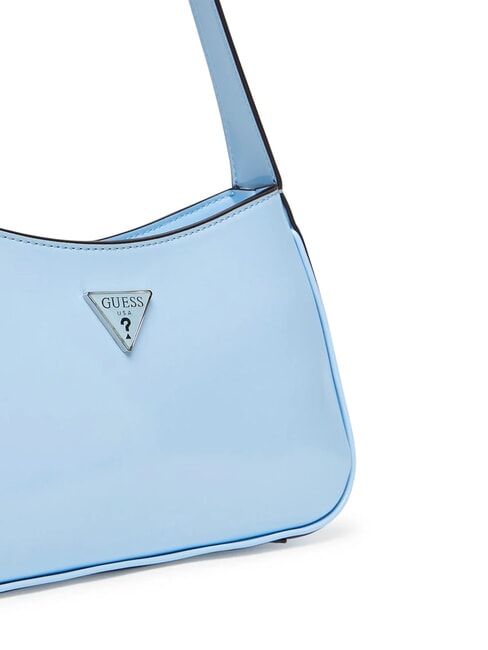 ARNELA Sac &agrave; bandouli&egrave;re brillant bleu ciel - Sacs pour Femme