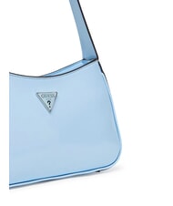 GUESS ARNELA Sac &agrave; bandouli&egrave;re brillant bleu ciel - Sacs pour Femme - 3