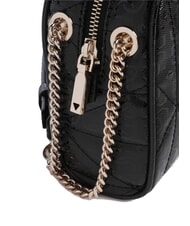 GUESS ALDINA Mini sac bandouli&egrave;re NOIR - Sacs pour Femme - 3