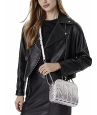 GUESS ALDINA Mini sac bandouli&egrave;re NOIR - Sacs pour Femme - 4