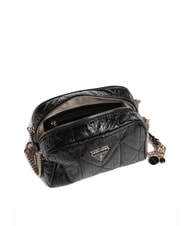 GUESS ALDINA Mini sac bandouli&egrave;re NOIR - Sacs pour Femme - 5