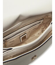 GUESS CALEBRA Sac &agrave; bandouli&egrave;re OFFWHITE - Sacs pour Femme - 6