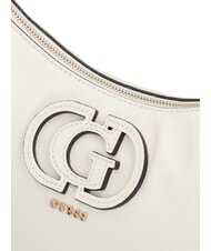 GUESS CALEBRA Sac &agrave; bandouli&egrave;re OFFWHITE - Sacs pour Femme - 4