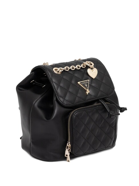 GIRL Mini sac &agrave; dos matelass&eacute; jetbla - Sacs pour Femme