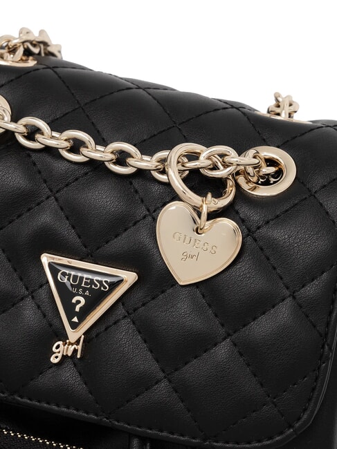 GIRL Mini sac &agrave; dos matelass&eacute; jetbla - Sacs pour Femme